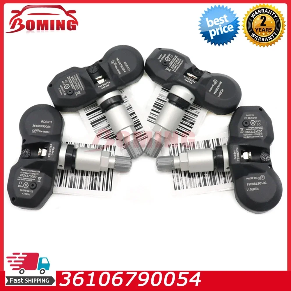 36106790054 Car TPMS SENSOR For BMW 1-Series [E80] 5-Series [F10] GT [F07] Tire Pressure Sensors 36106856227 36106874829 433MHz