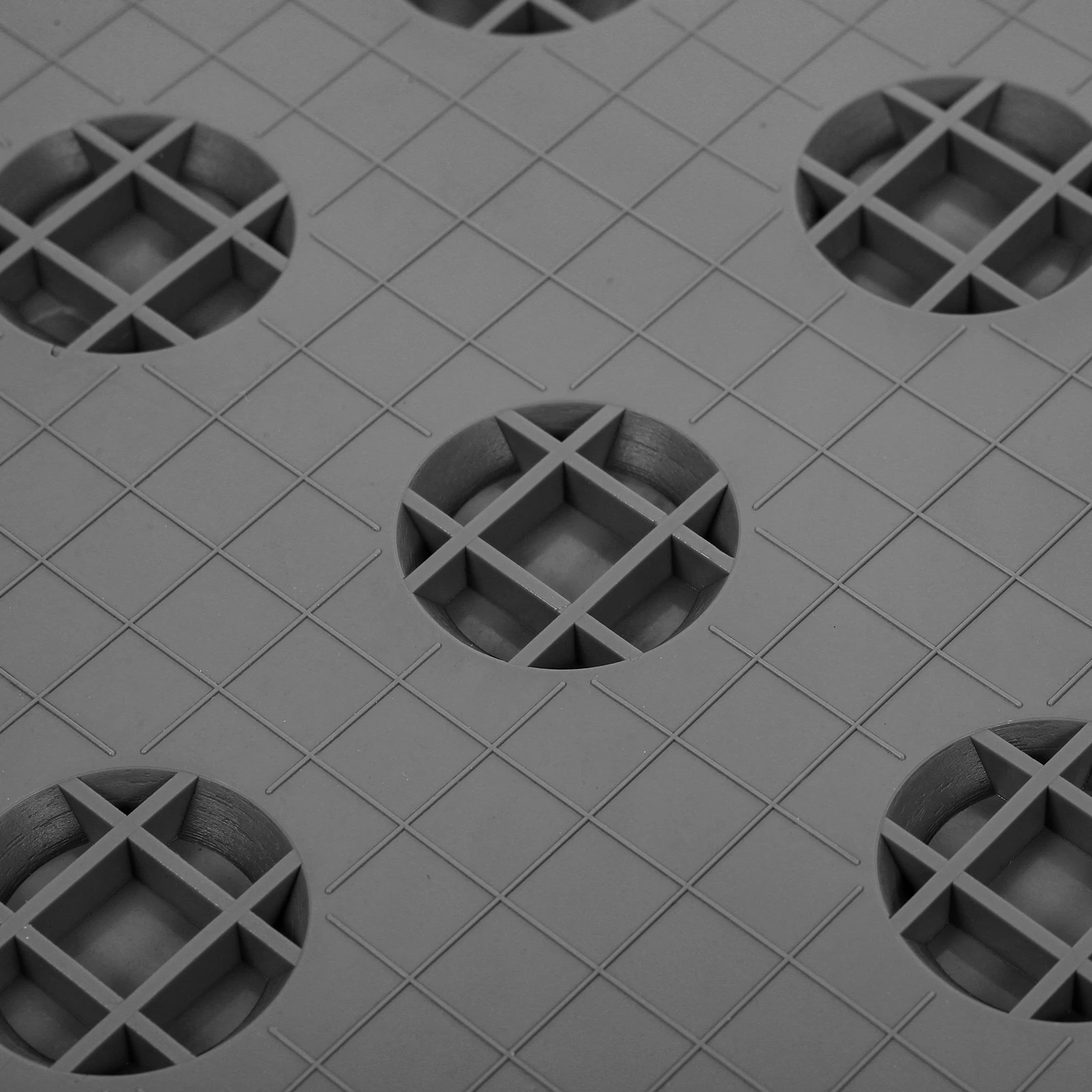 

4pcs PVC Blind Bricks 30x30cm Gray Dots Sidewalk Boards Waterproof Durable Stickers Road Pathway Outdoor Tiles Safe Material