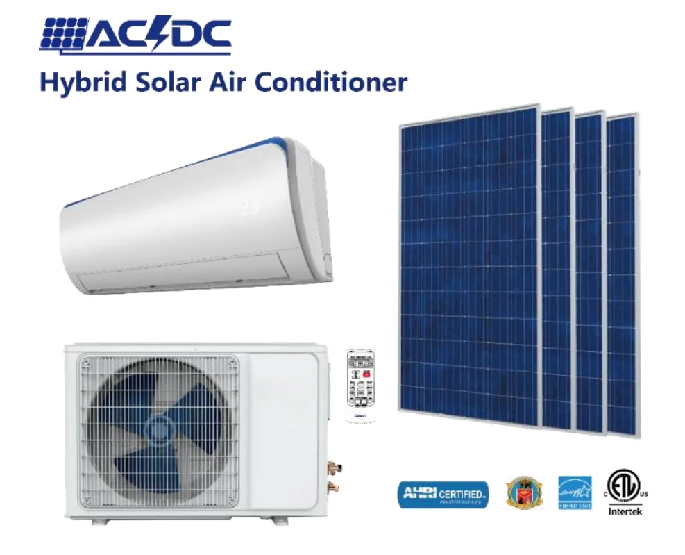 Solar air Conditioner AC DC Hybrid Solar Power Energy air Conditioner12000BTU 18000BTU 24000BTU WIFI Free Cooling Factory Price view 2