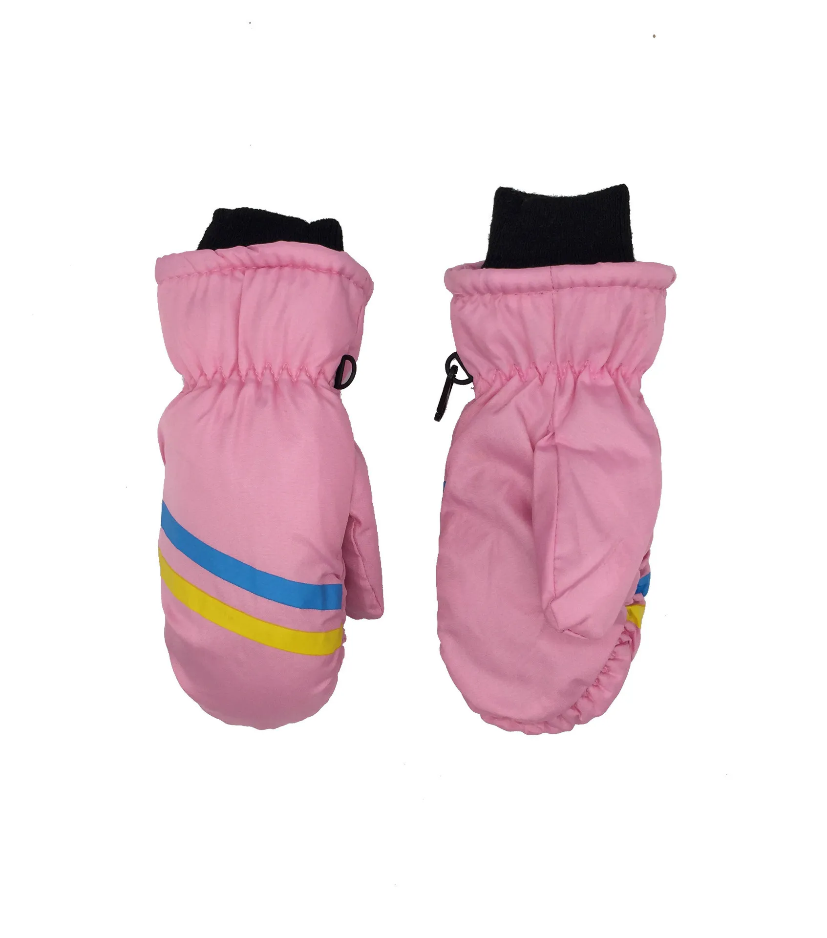 Gants de ski chauds et imperméables pour garçons et filles, mitaines épaisses, coupe-vent, extérieur, école, enfants, 3, 4, 5, 6 ans, hiver