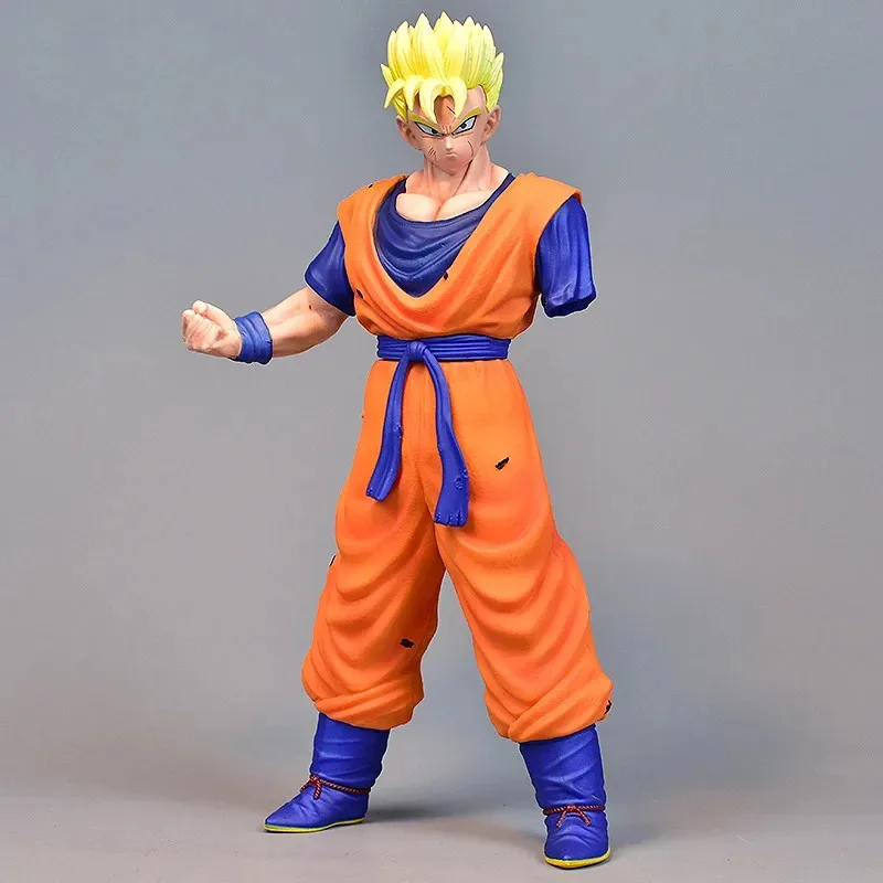 

Anime Dragon Ball Gk Broken Arm Training Suit Son Gohan Figure 30cm Pvc Action Figurine Room Collection Model Doll Toys Gifts