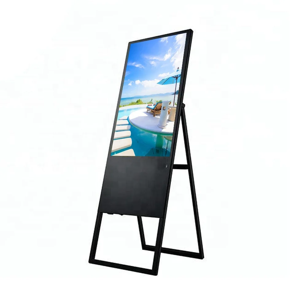 

55 Inch Android Poster LCD Advertising Players Touch Screen Portable Digital Signage and Displays Kiosk