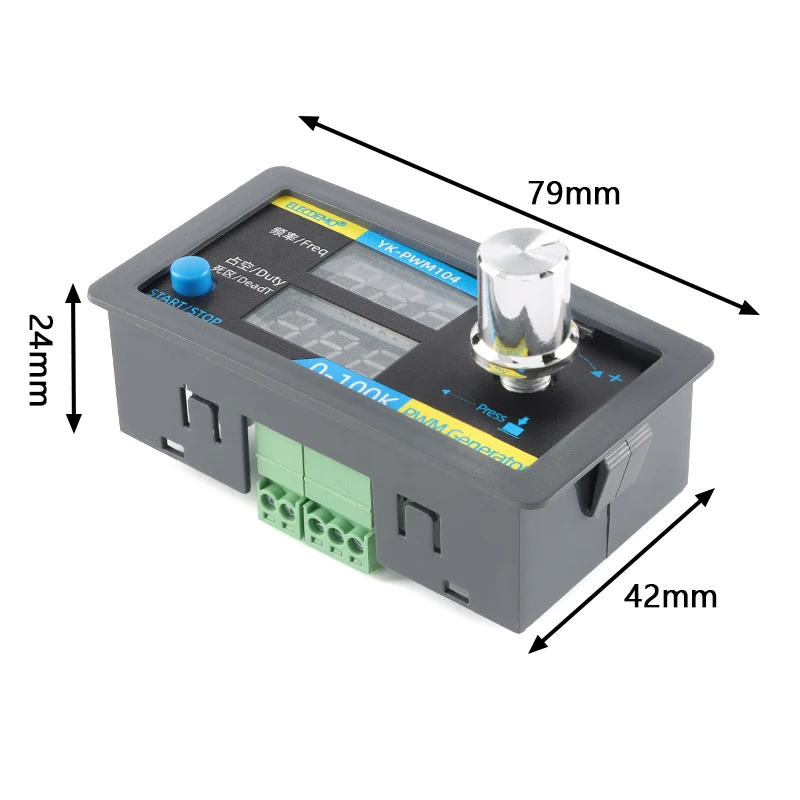 PWM Pulse Square Wave Rectangle Wave Signal Generator Complementary PWM Drive Frequency Duty Cycle Deadband Adjustable Module