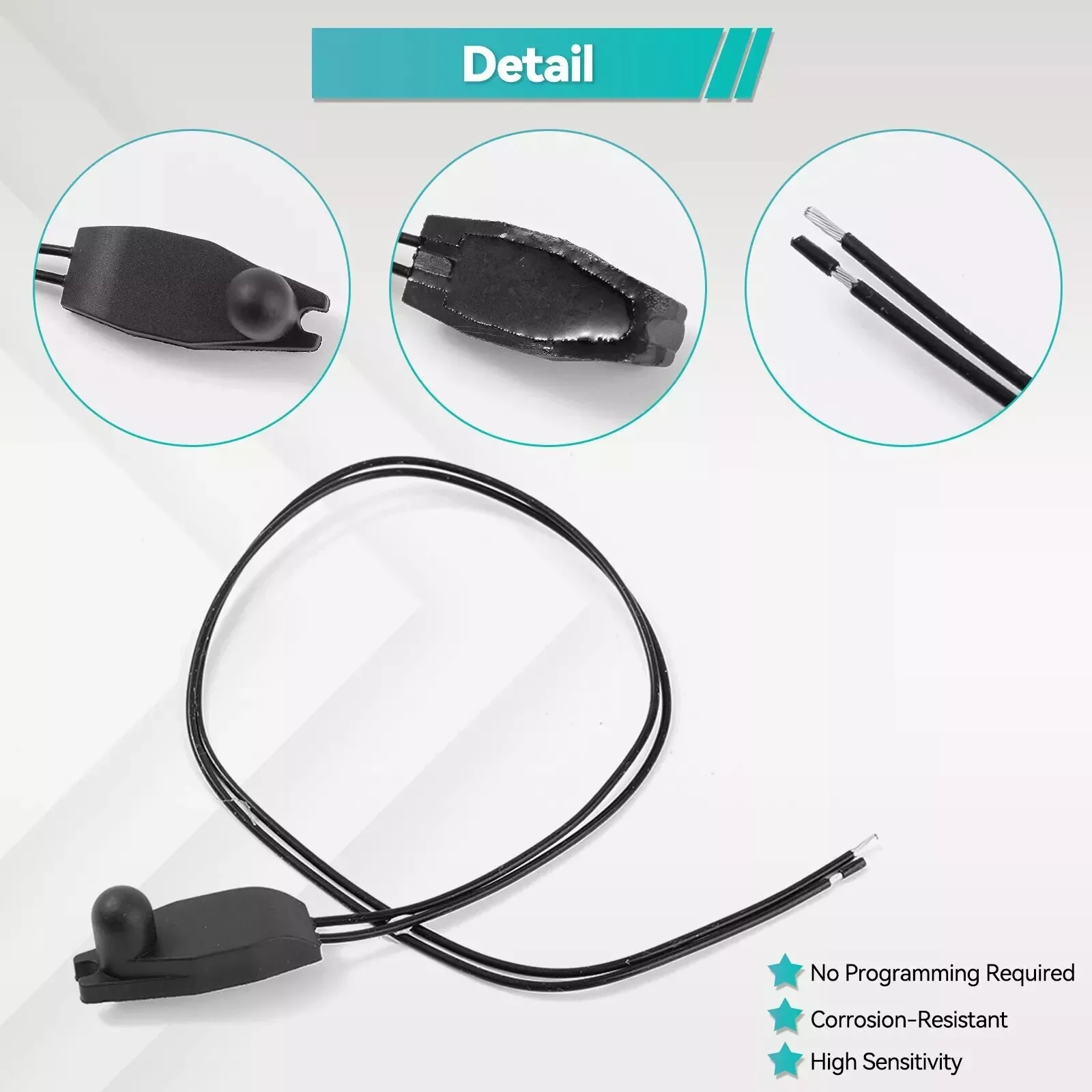 Untuk PEUGEOT 206 207 208 306 307 308 406 407 607 2008,6445F9, 6445.F9 Sensor Suhu Udara Luar Ruangan