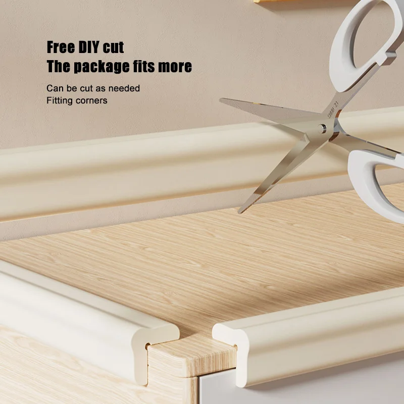 Aggiorna strisce di collisione per bambini Tipo L Tipo W Striscia di protezione per mobili addensata Sicurezza per bambini Proteggi prodotti anticollisione