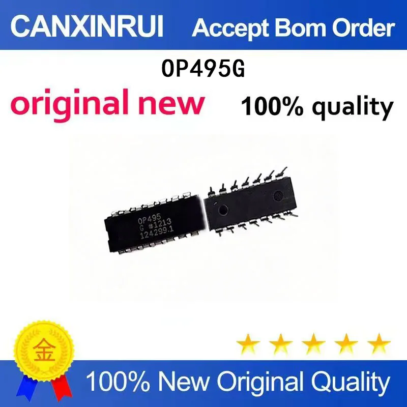 

(5-100 Pieces) Brand new original OP495GPZ OP495G OP495 DIP14 operational amplifier IC