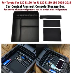 1pc Car Central Armrest Console Storage Box For Toyota For Land Cruiser Prado 120 FJ120 Car Interior Stowing Tidying