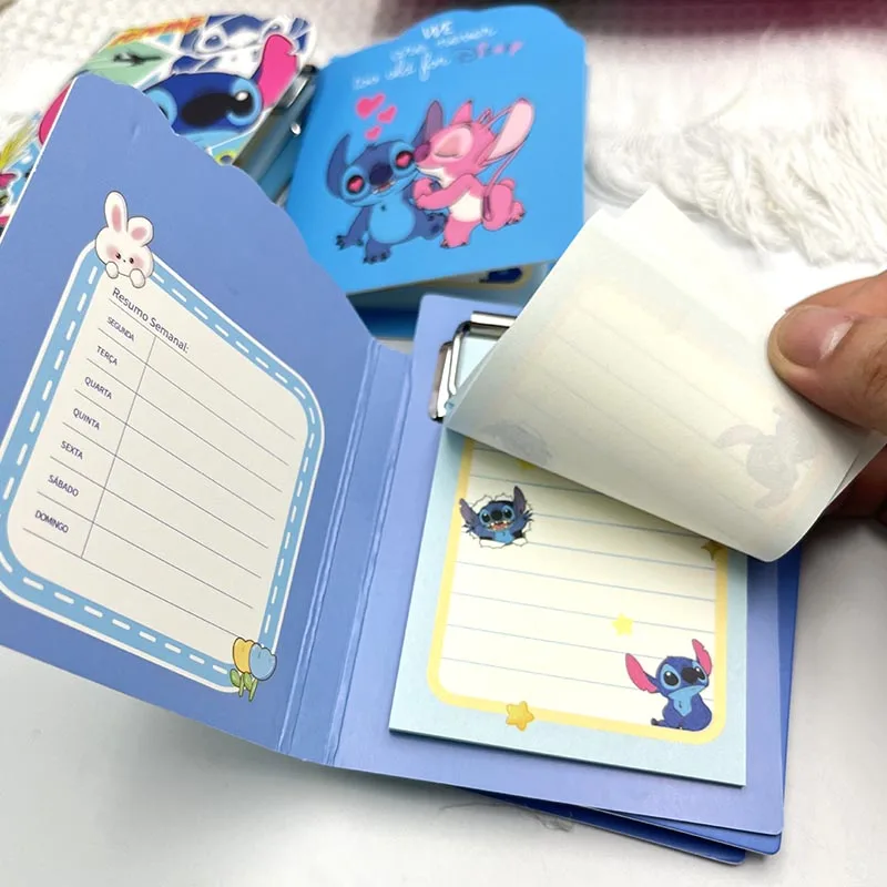 4pcs/lot Disney Stitch Memo Pad Sticky Note Cartoon Koala N Times Stationery Label Notepad Post Office School Supplies