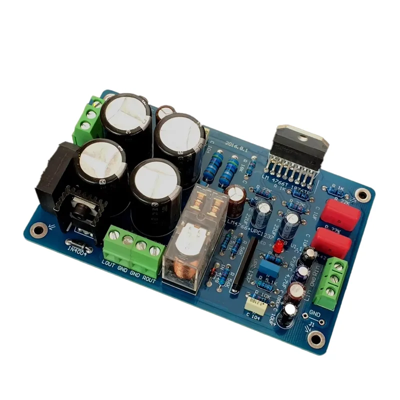 A55T LM4766 Stereo Power Amplifier Board Dual Channel 40W+ 40W 8 Ohms 12V-24V 2.0 With Speaker Protection