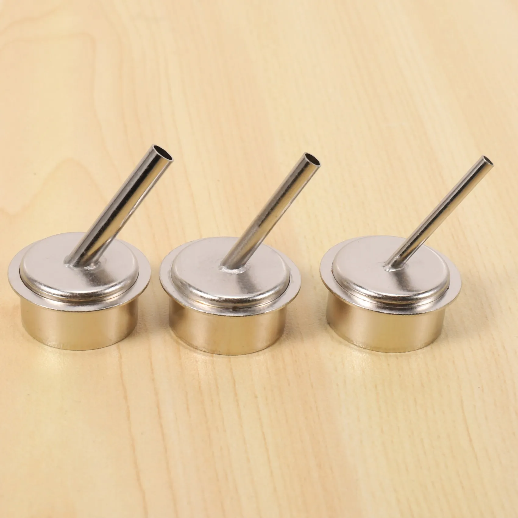 JHD 7Pcs 45도 구부러진 곡선 열 노즐 2.5/3/4/6/7/9/12Mm 빠른 861DW 납땜 스테이션 용 뜨거운 공기 노즐