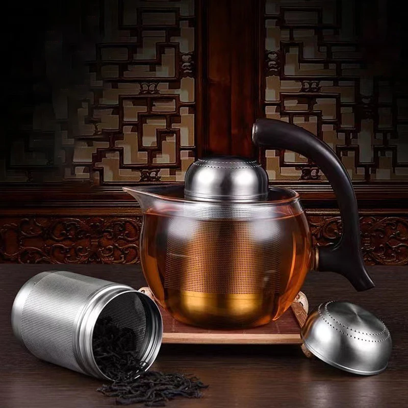 

Tea Strainer Teapot Reusable Mesh Filter Tea Infuser Tea Leaves Spice Seasoning Ball Strainer Teapot Coffee Filter Teaware