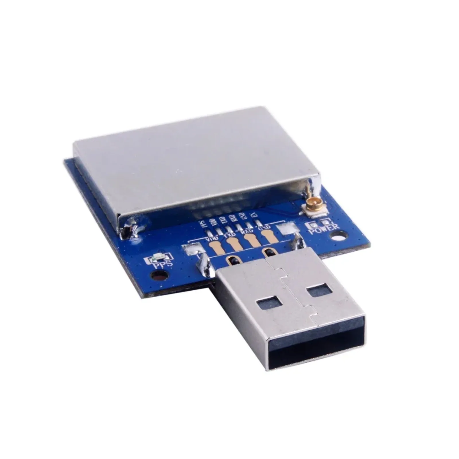 2PCS USB GPS Module with GLONASS UBX-M8030-KT Chip & Antenna Socket for Arduino/Pixhawk