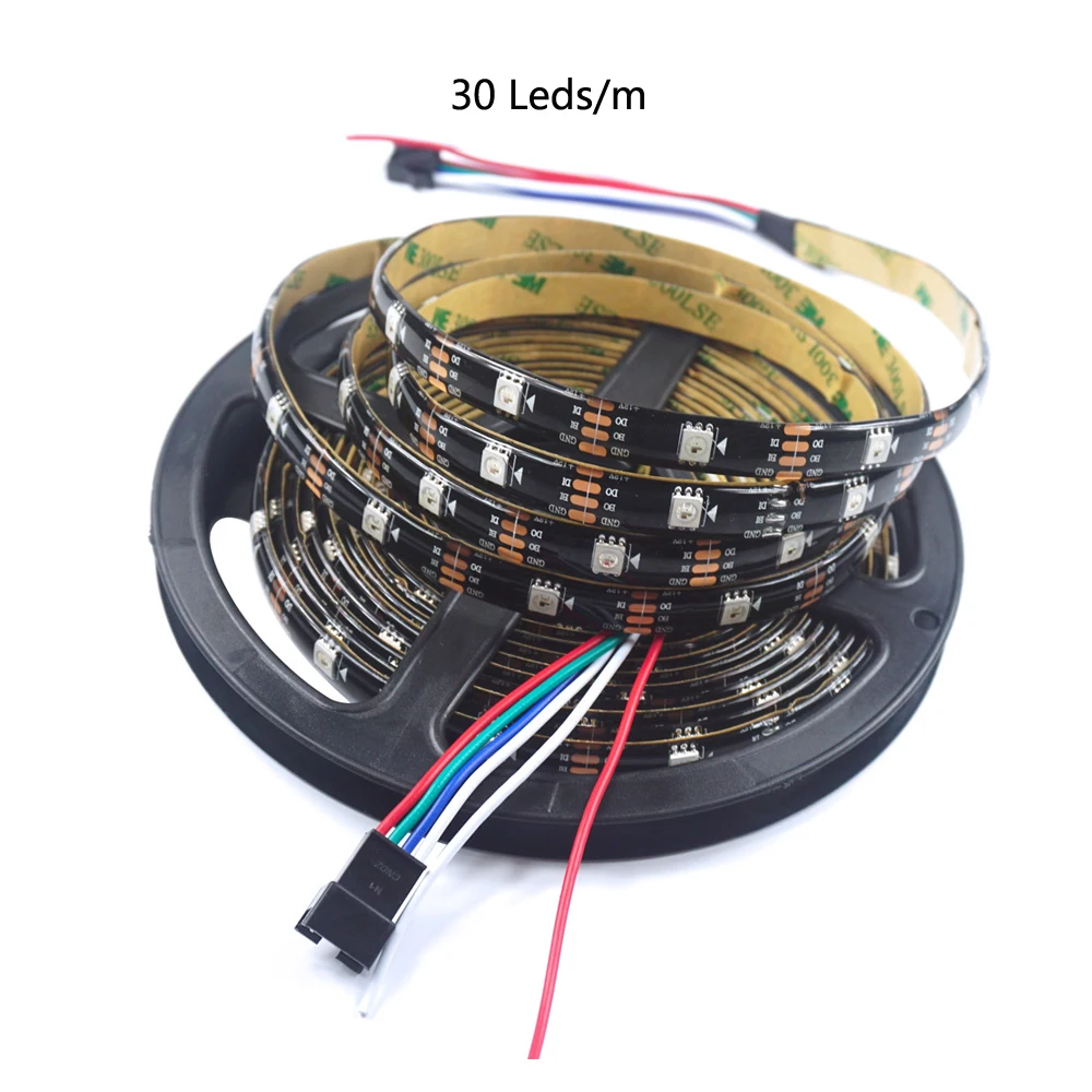 12V WS2815 LED Strip Lights WS2812B WS2813 Updated Individually Addressable LED Dual-Signal 30/60/144 Leds/m