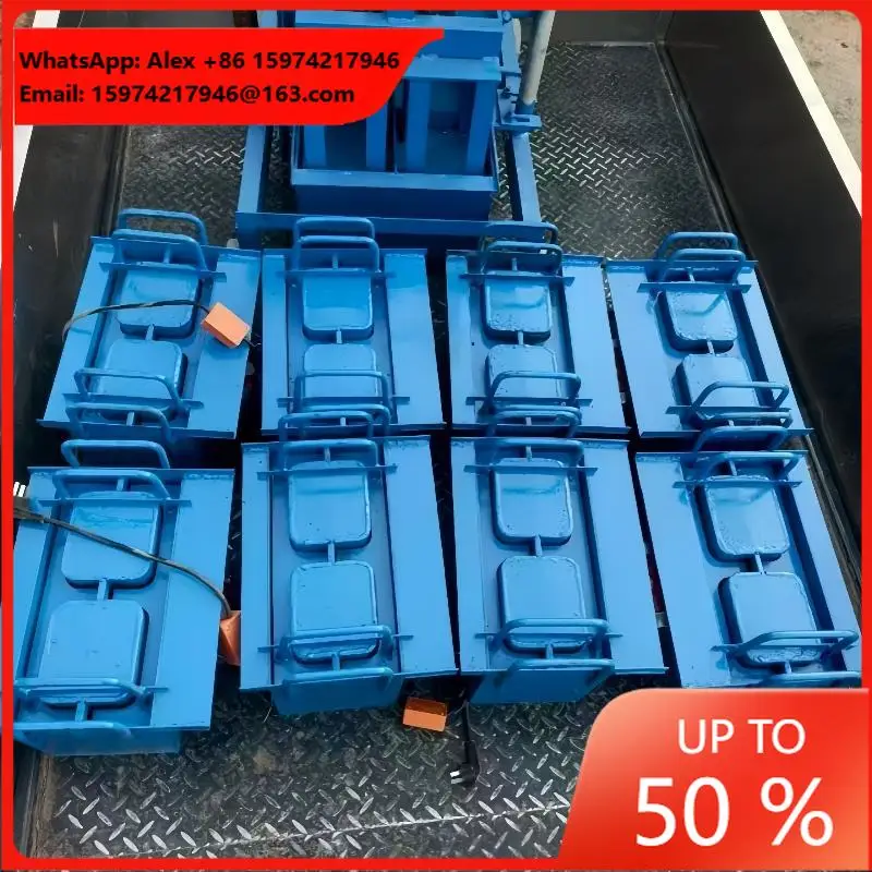 Electric Manual Concrete Block Moulds Making Concrete Maker Wall Block Molds Mini Electric Brick Making Machine