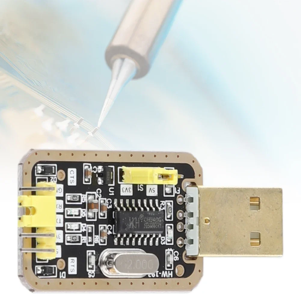 Ch340gシリアルポートモジュール、USBからシリアルポート、rs232、pl2303ではなくttlコンバーター、3.3-5v