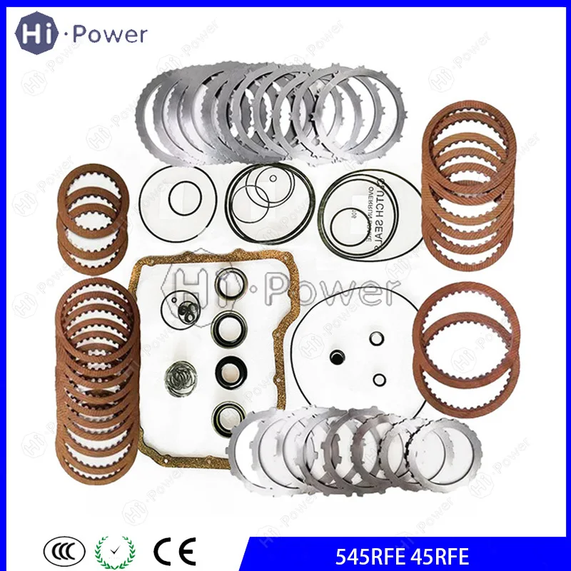 

545RFE 45RFE AutoTransmission Master Repair Kit Friction Steel plate For DODGE JEEP Gearbox Disc seal Overhaul Kit gaskets