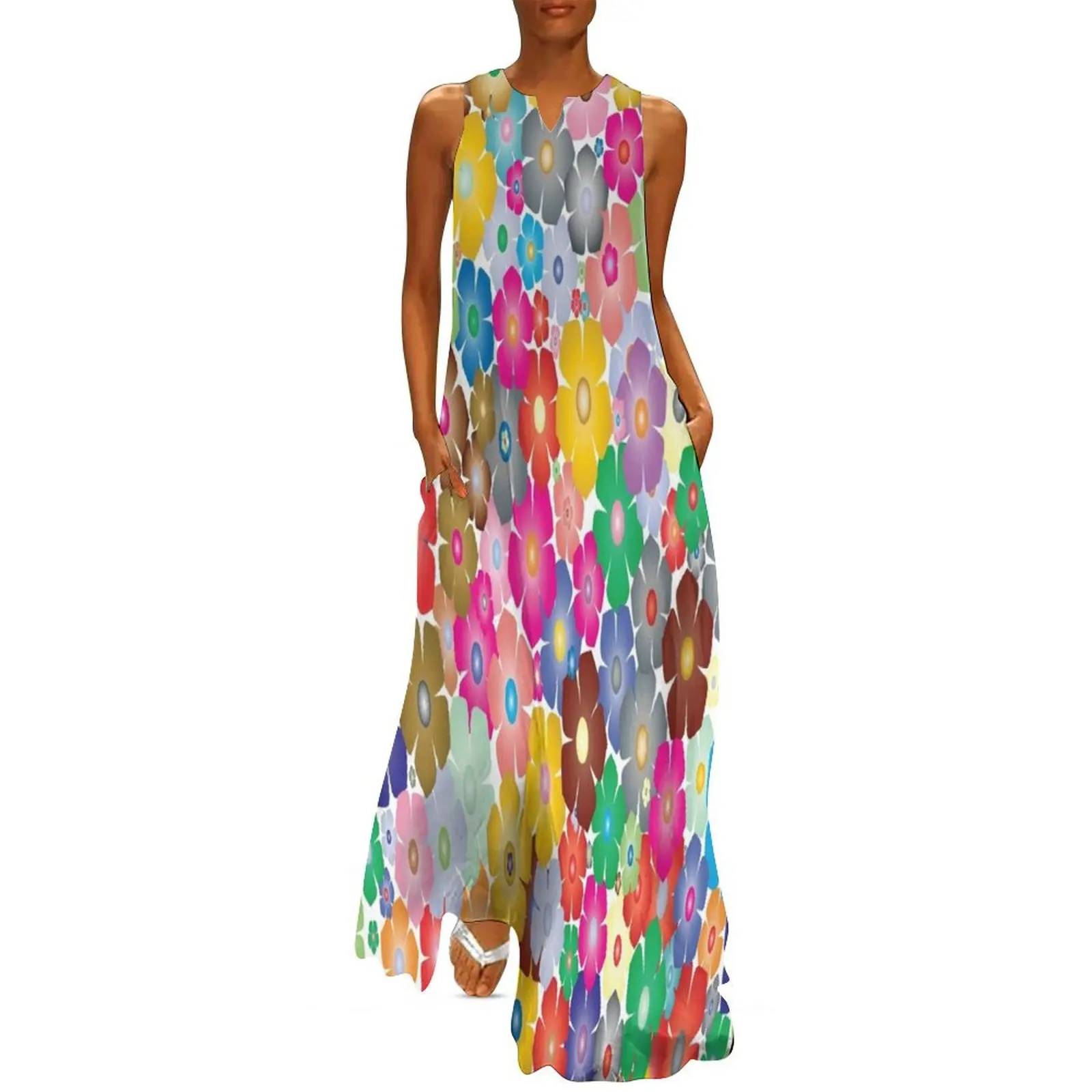 FLOWERS#2 by Bruce Ashman Baker Long Dress sexy dress for women dresses ladies 2025 summer Women's skirt Elegant gowns Dress