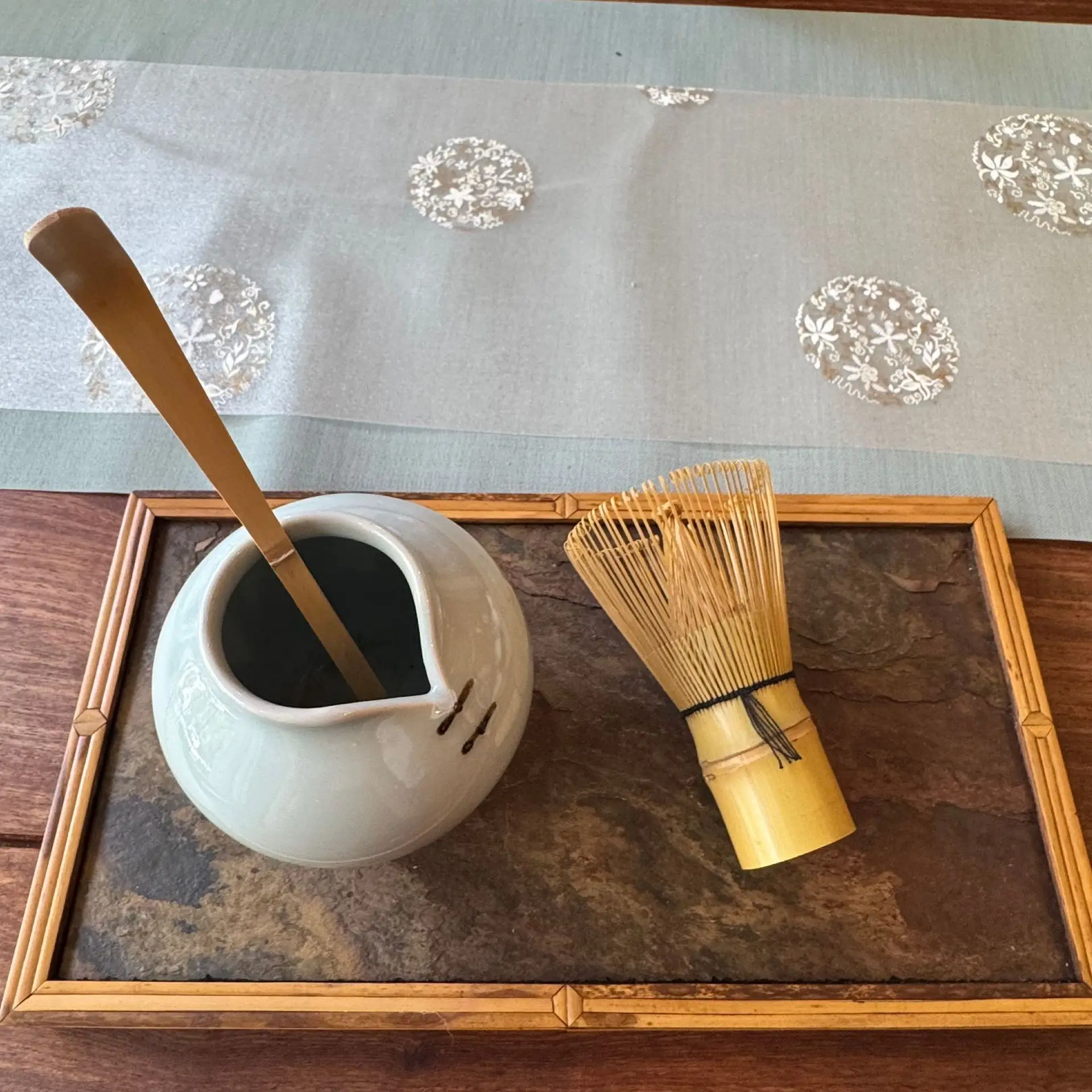 Immagine 4: Frullatore per Matcha in Bambù