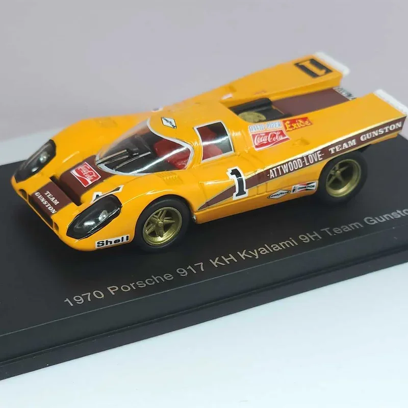 Sparky 1/64 1970 Porsche 917 Kh Kyalami 9H Team Gunston Legering Motorvoertuig Diecast Metalen Model Geschenken