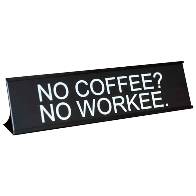 BAAG-Funny Office Decor Sign Funny Office Decoration Logo Durable Easy Install Easy To Use B