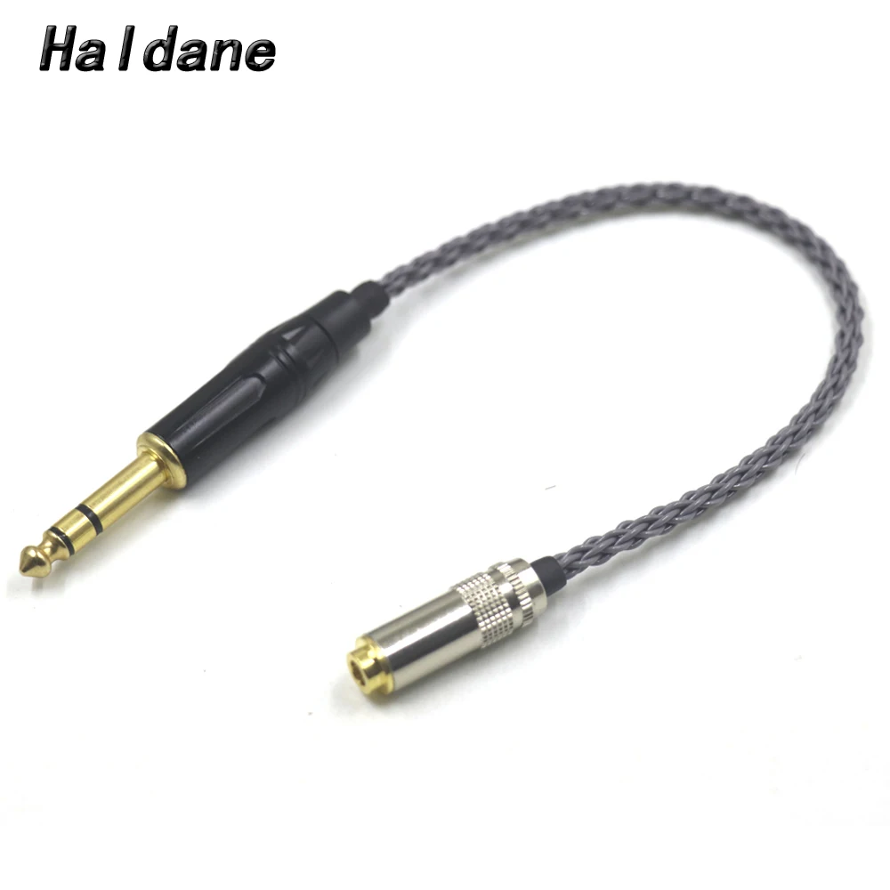 

Haldane GrayJelly 1/4 6.35mm TRS Male to 4.4mm Balanced Female Audio Adapter Cable 6.5mm M to 4.4mm F Cable