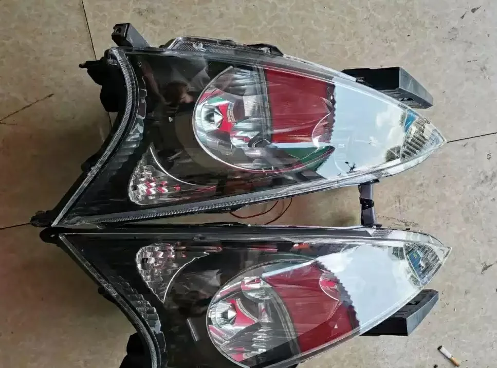 For Mitsubishi Grandis Front Light Headlight Daytime Running DRL Head lamp Low High Beam Turn signal