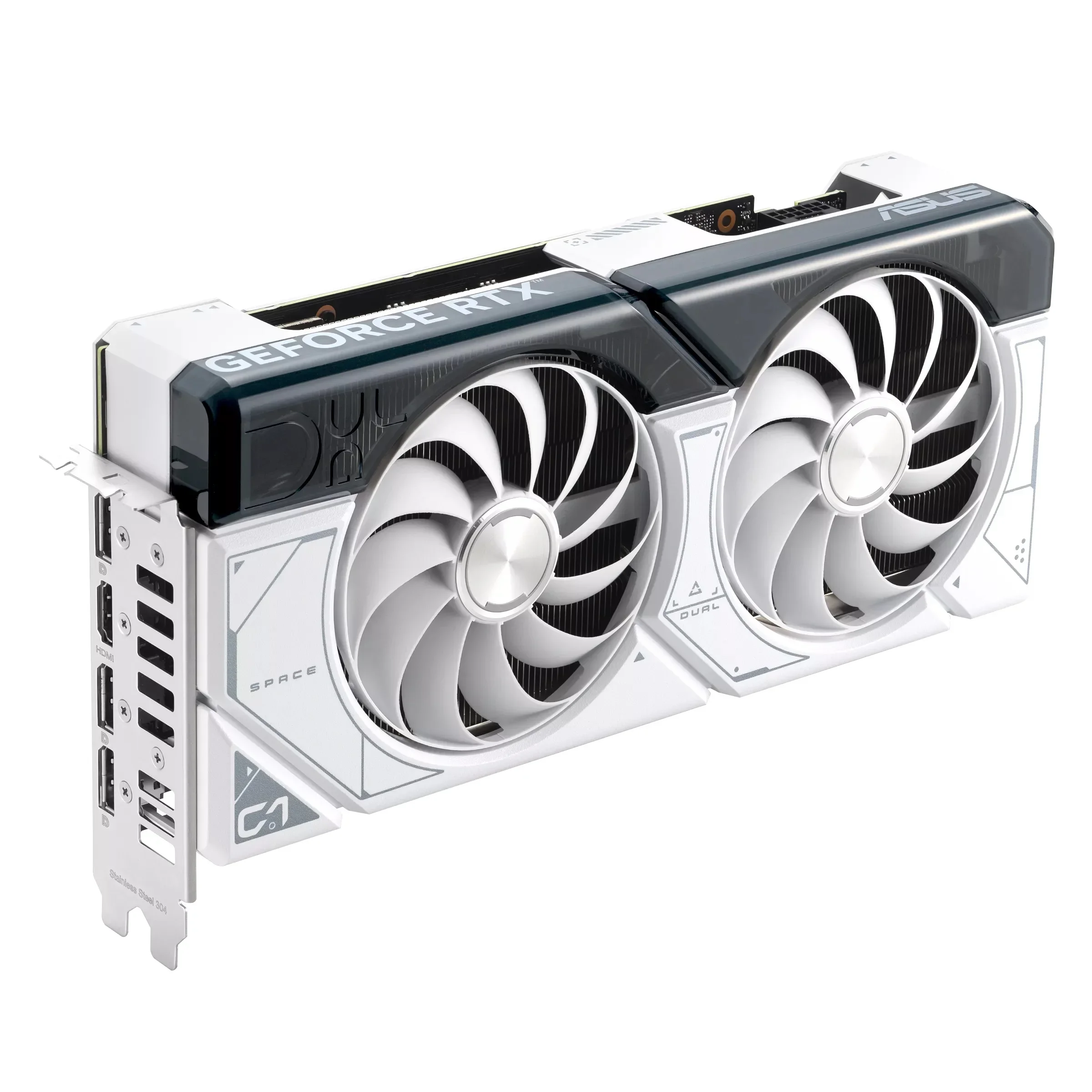 デュアルgeforceゲーミングビデオカード,スーパーホワイト,rtx 4070,oc 12gb,gddr6x,gpu,rtx 4070,新品,2024