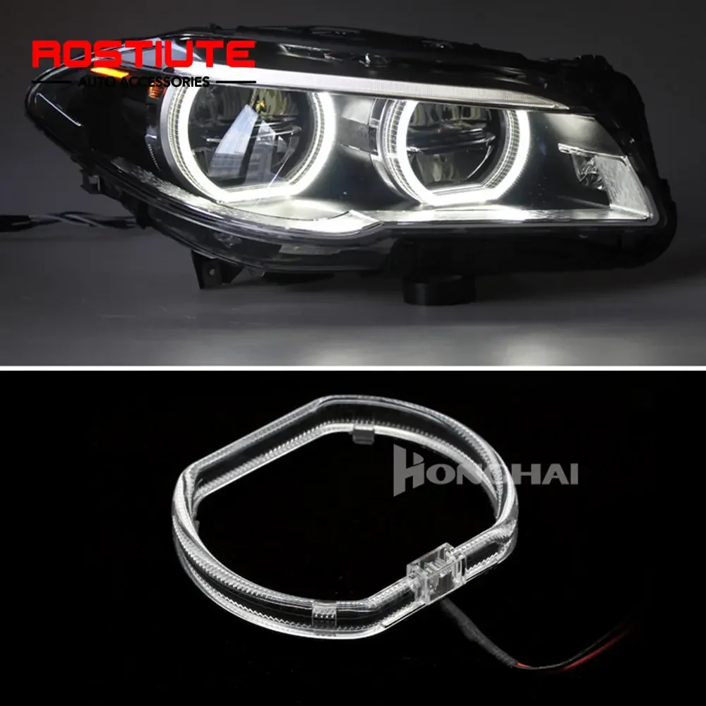 

Square Angel Eyes Halo Rings 76MM/120MM Super Bright Guide Auto Led Ring Headlight DRL Daytime Running Lights Bulb LED Fog Light