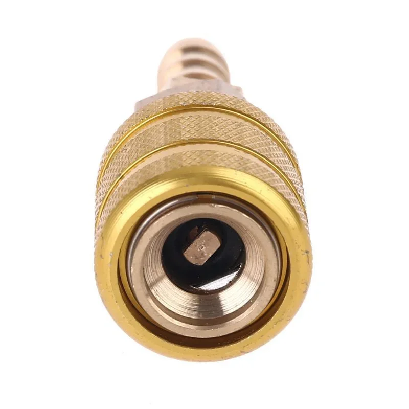 Carro pneu inflação bomba adaptador, braçadeira de latão sólido bocal, ar Chuck Inflator, conector rápido, pneus acessórios, 8mm