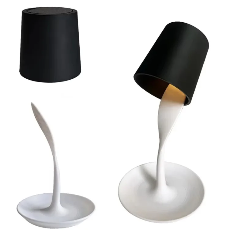 

Modern Art Table Lamp Sculpture Holder & PLA Artwork Elegant Decor For Living Home
