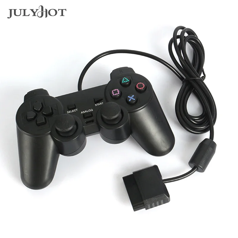 1pcs Newest Wired Connection Gamepad For  PS2 Controller For  PS2/PSX Joystick For  PSone Joypad Wired Controller