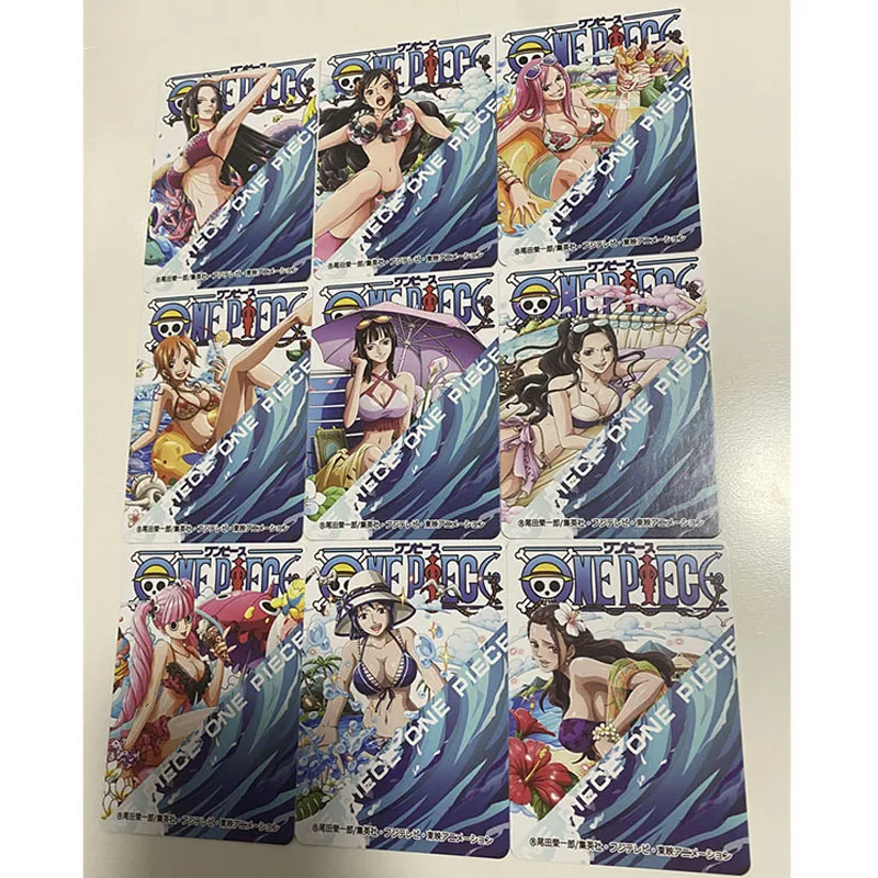 Anime One Piece DIY ACG Sexy Glitter Card Uta Nami Perona Nico Robin Toys For Boys Collectible Card Christmas Birthday Gift