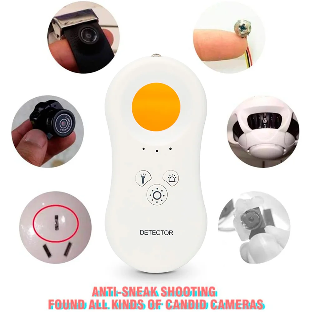 KERUI Anti Candid Camera Detector for Hidden Camera Security Protection Bug Anti-Peeping Portable