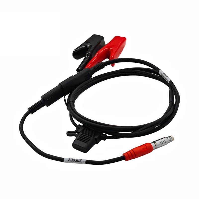 A25P A00302+ A00400 External 5Pin Power Cable With Alligator Clips For Trimble, GPS Hiper, And For Topcon Total Stations