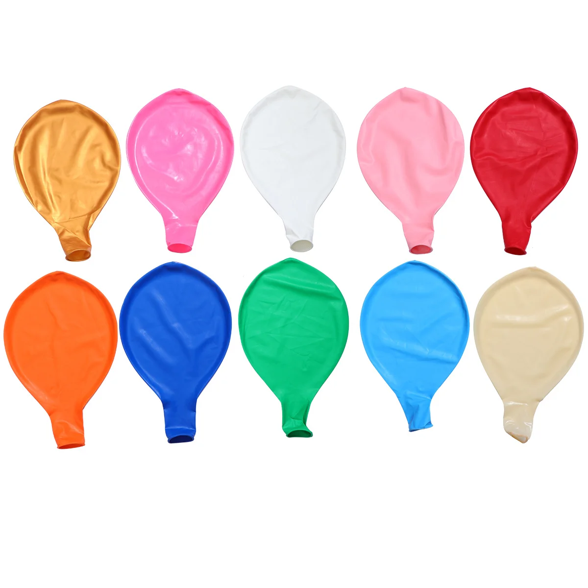 

10 Pcs Latex Balloon Balloons Party Prop Decor Decoration Supplies Large Emulsion
