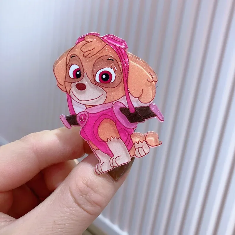 Pfote Patrouille Cartoon Mädchen kawaii Haarnadeln Spin Master Patrulla Hund niedlichen Haar Zubehör Kinderspiel zeug für Kinder Geburtstags