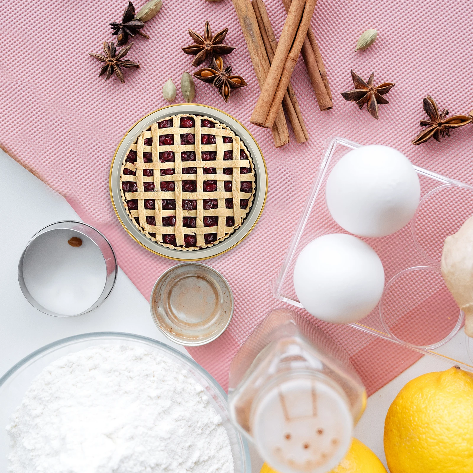 

10Pcs Baking Cake Box Set Heavy Duty Foil Food Containers Compact Stackable for Oven Cooking Serving Outdoor Grilling