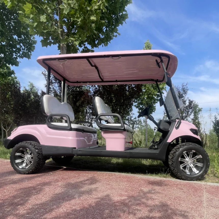 

High Quality Cheap Off-Road 4000W/5000W/7000W AC System Club Utility Vehicle 60V/72V Electric Golf Trolley Electric Golf Cart