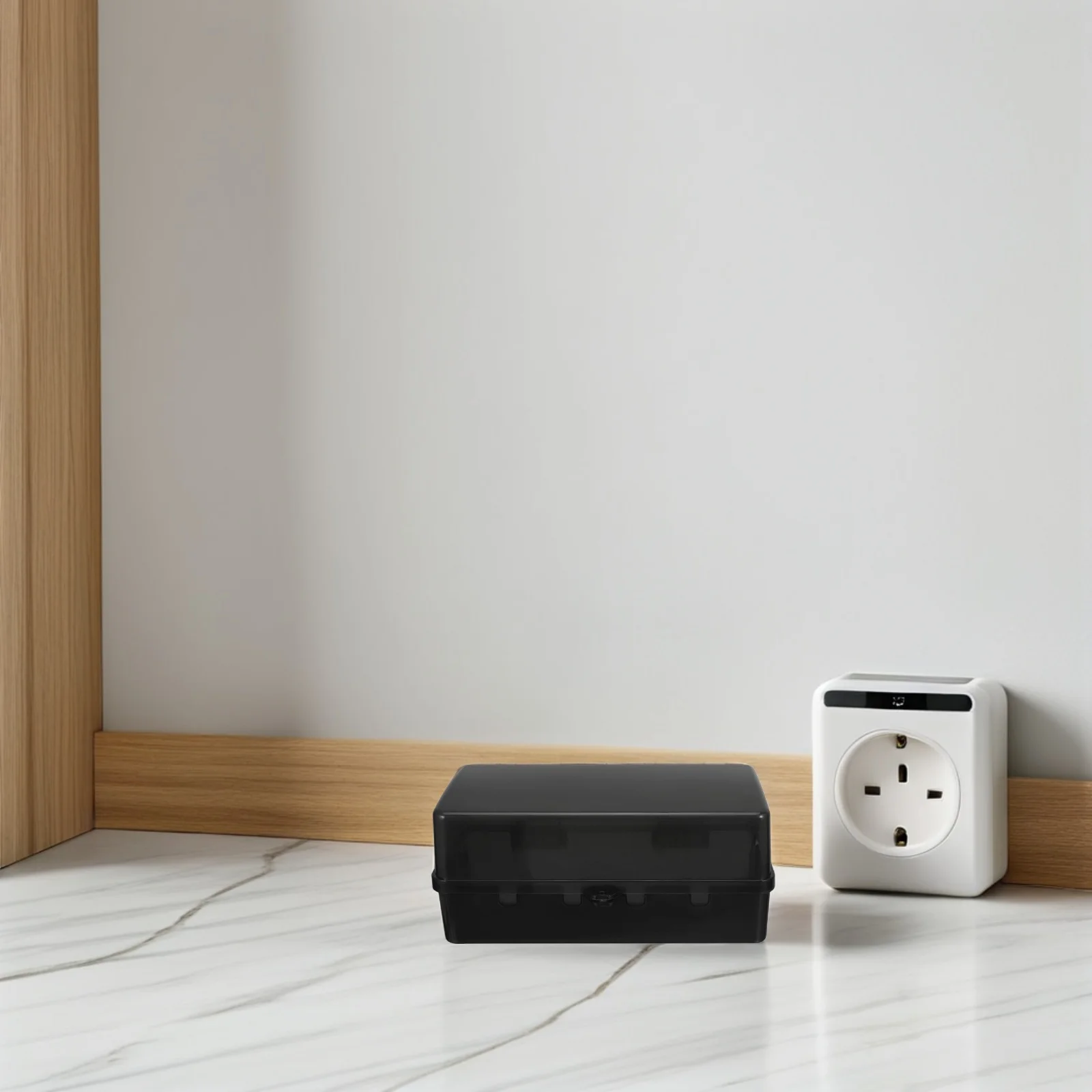 

2Pcs Outdoor Electrical Box Waterproof Power Strip Enclosure Weatherproof Outlet Cover for Electric Car Charging and Extension