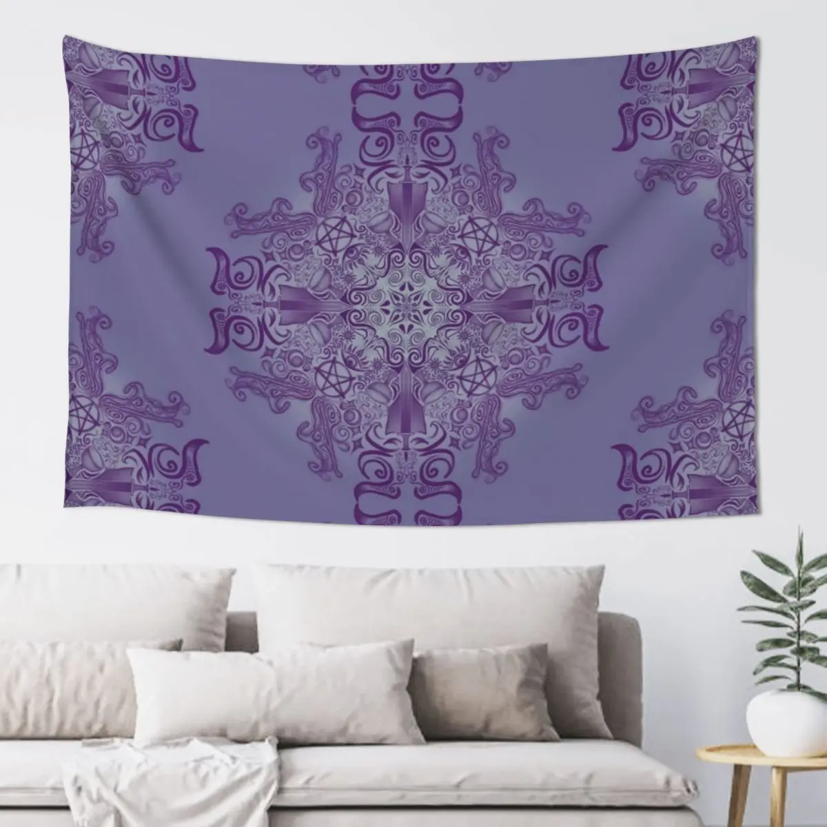

Four Suits Zentangle Tapestry Wall Hanging Wall Room Decorator Decorative Wall Mural Tapestry