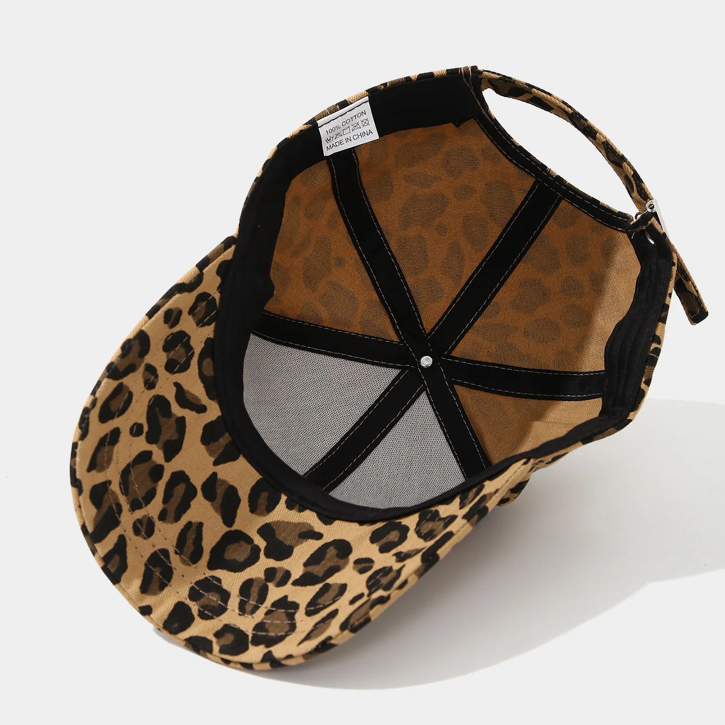 Retro Handtuch Paste Tuch Muster Leopard Print Baseball Kappe Für Frauen Herbst Neue Berühmte Mode Entenschnabel Kappe Einkaufen Hut – Detail 17