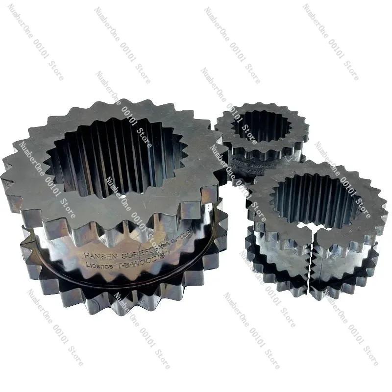Rubber Gear Coupling Elastomer Buffer, Polyurethane Shock Absorber Pad for Screw Air Compressor, J/HS Damping Sleeve