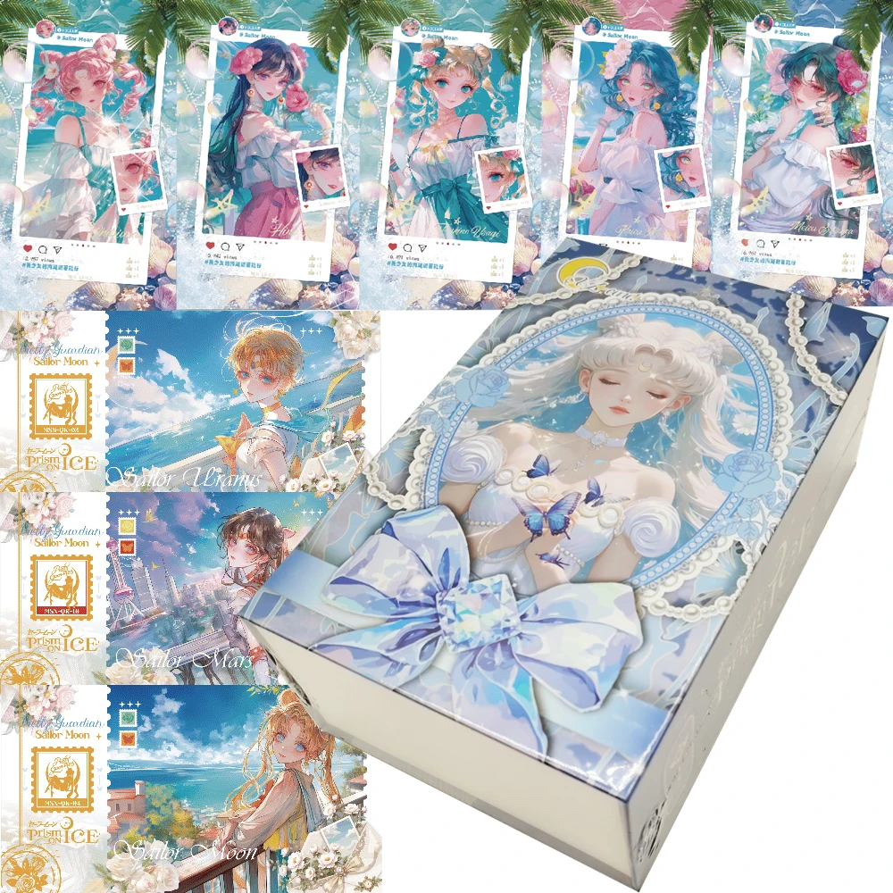 

Wholesale Sailor Moon Collection Long Cards Youthful and Lively Anime Figures Fashion Poster Magazine Cards Trend Toys Gifts
