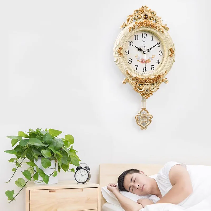 Art Mural Luxe Wandklokken Moderne Slaapkamers Creatieve Eenvoudige Wandhorloge Nordic Minimalistische Reloj De Pared Woondecoratie