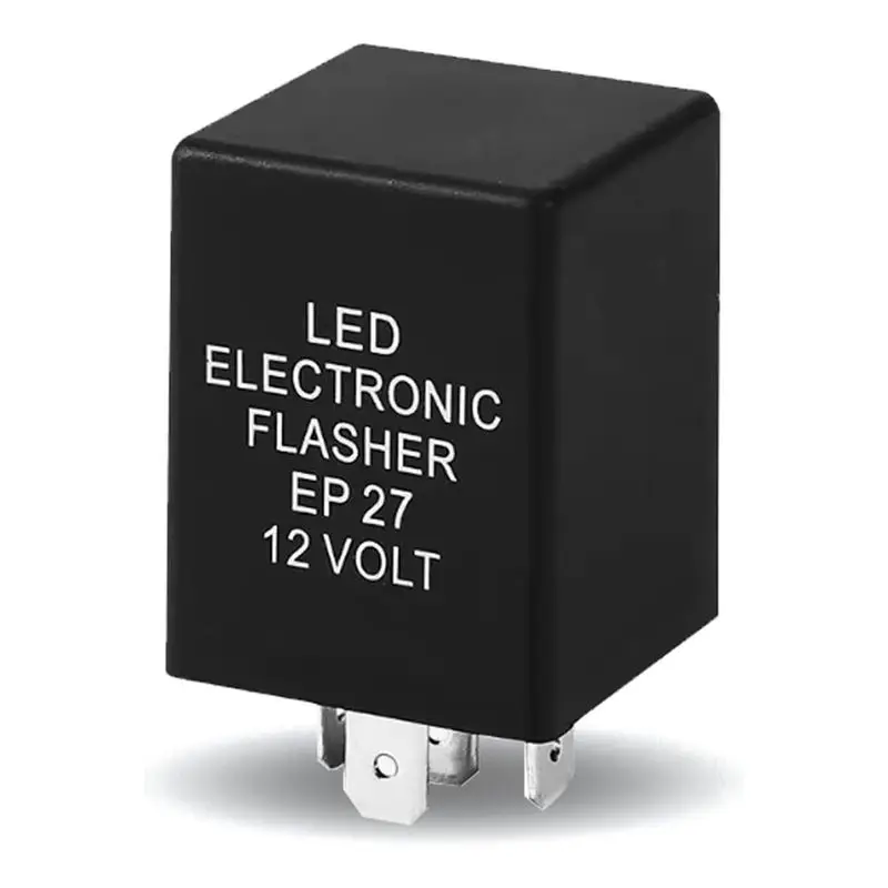 B23B EP27 LED Flasher Relay, 5 Pin Flasher Relay For LED Turn Signal,Electronic Flasher Indicator For Fix Hazard Warn Blinker