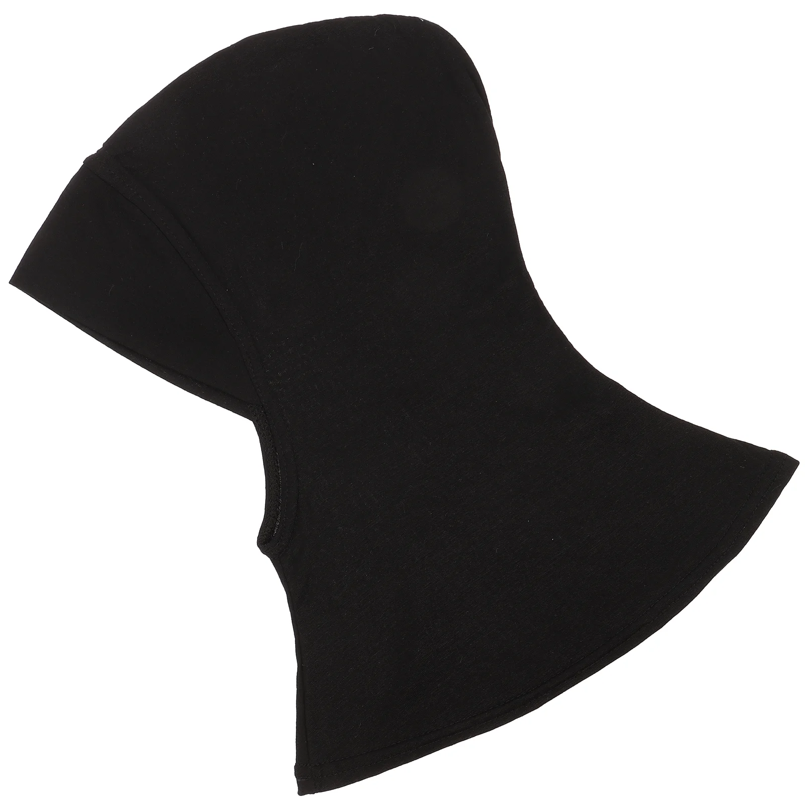 Women Adjustable Muslim Hijab Neck Cover Scarf Bonnet Inner Hijab Full Cover Bone Lady Islamic Muslim Headwear (, Black)