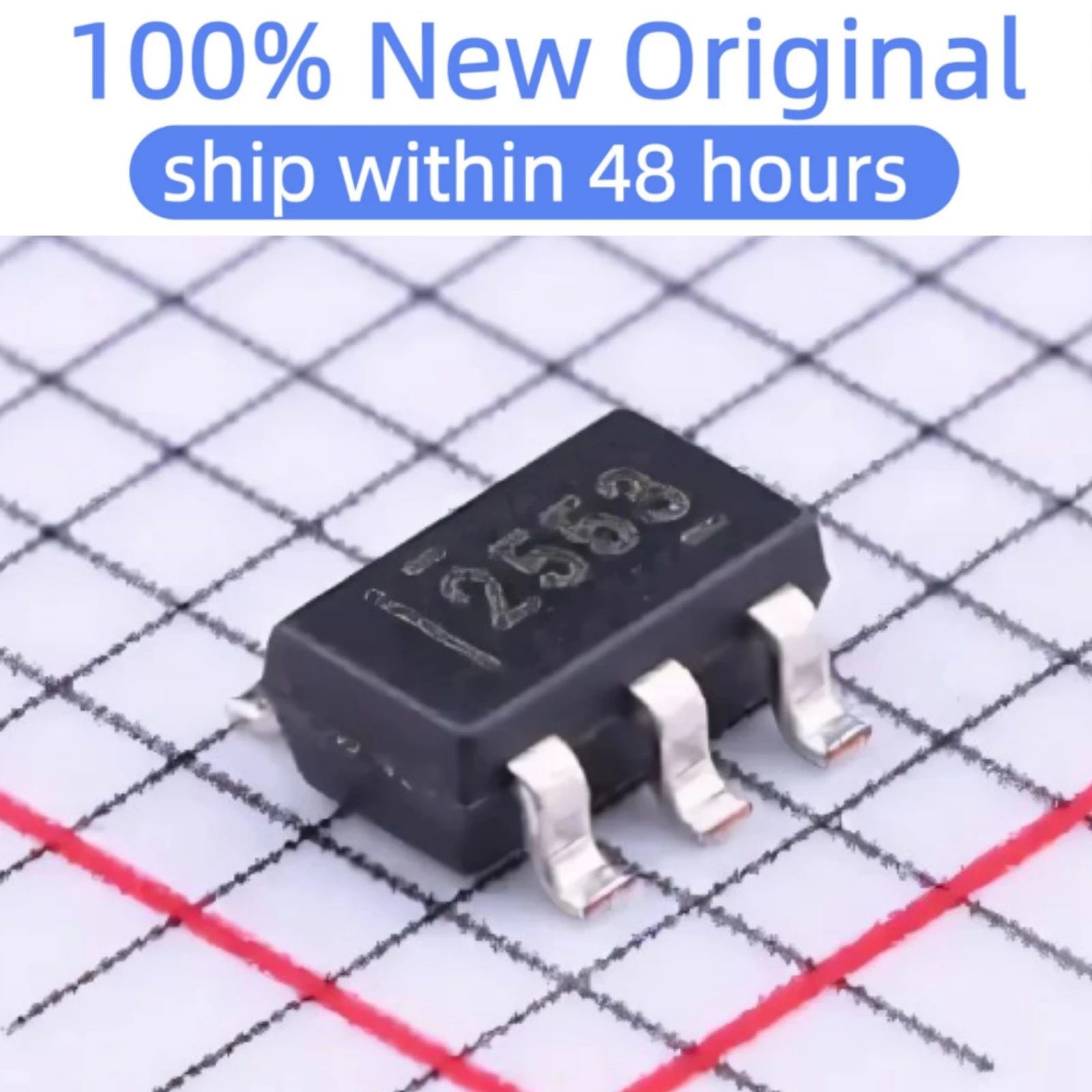 (5-200PCS)TPS2553DBVR TPS2553DBVT SOT-23-6 100% New original