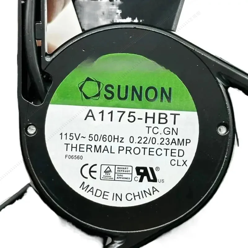 

W For WAF SUNON A1175-HBT TC.GN AC 115V 0.22A 172X151X51Mm Server Cooling Fan