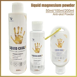 50ML/100ML/200ML Liquid Chalk Anti-slip Liquid Magnesium Powder For Weightlifting Rock Climbing Lifting Workout Gym Sport