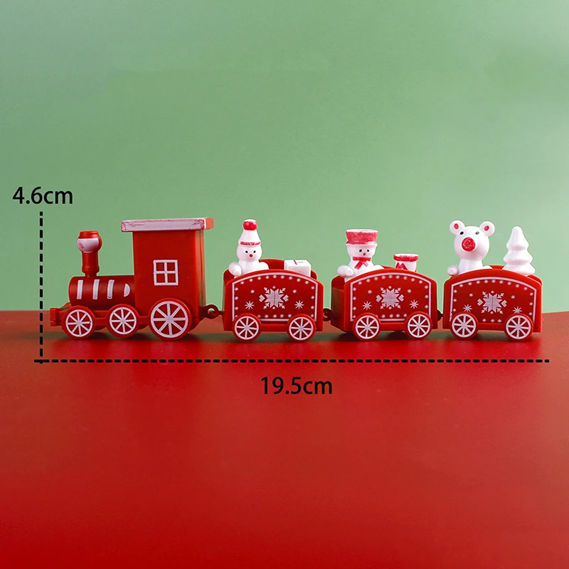 Mini decoraciones de tren de Navidad, decoraciones colgantes de Navidad, suministros para fiestas, decoraciones navideñas para el hogar, regalos